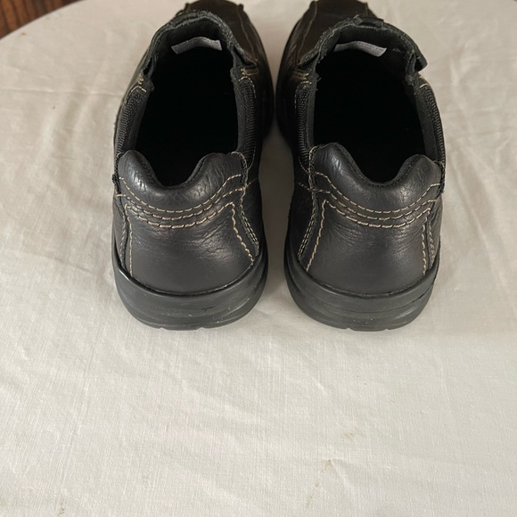 Clarks collections Black slip on mens size 9.5 loafer - Picture 4 of 8